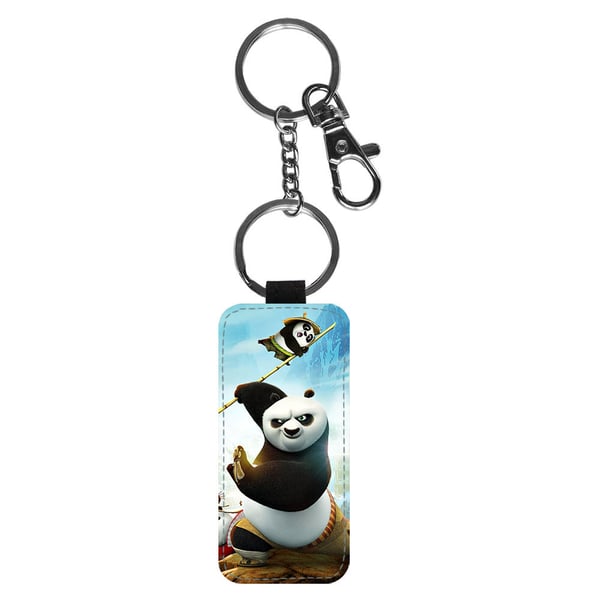 Avaimenperä: Kung Fu Panda, tyylikäs riipus, jossa on eloisa ja uniikki kuvio