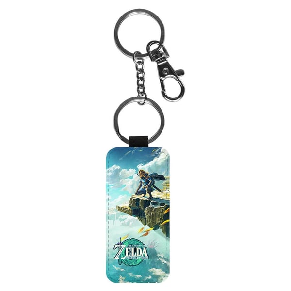 Nyckelring: Zelda Tears of the Kingdom, stilrent hängsmycke med livfull och unikt design