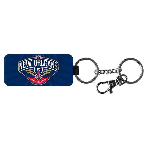 Nyckelring: New Orleans Pelicans, stilrent hängsmycke med livfull och unikt design