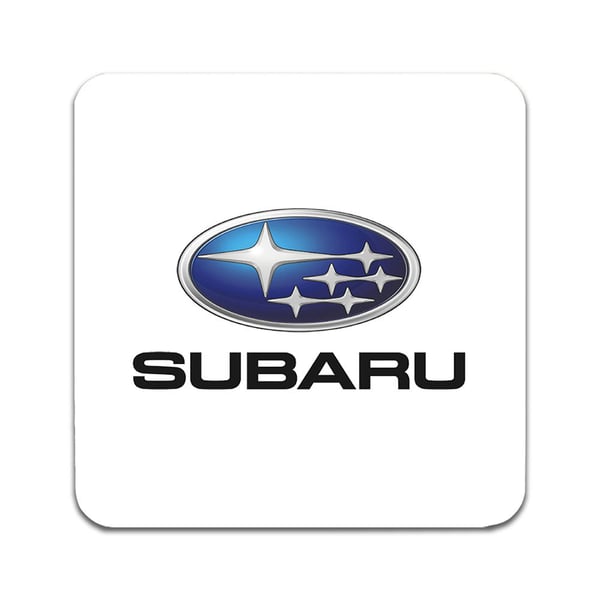 Lasinaluset (2 kpl): Subaru, tyylikkäät aluset uniikeilla ja eloisilla kuvioilla