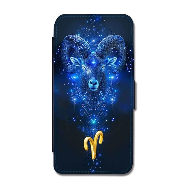Til Samsung Galaxy S8: Stjernekretsen Væren, flipdeksel med unikt motiv, mobiletui med stativfunksjon