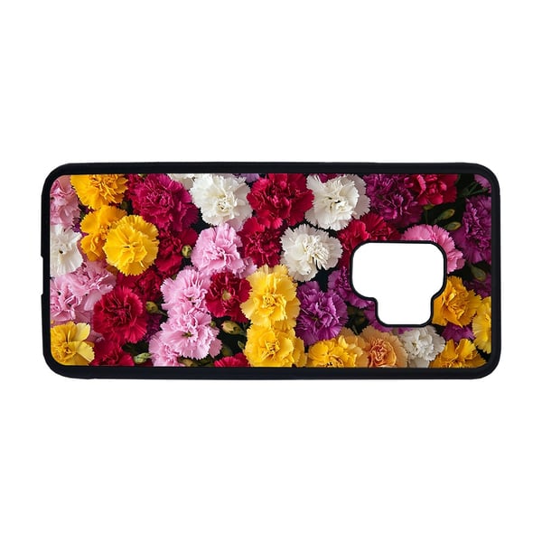 Blomster Nelliker Samsung Galaxy S9 Mobilcover - Etui Blomster Nelliker Samsung Galaxy S9 Mobilcover - Etui