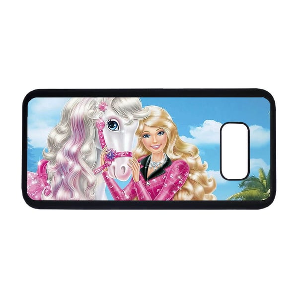 Til Samsung Galaxy S8+: Barbie Pony Tale Movie, mobildeksel med unikt motiv, beskyttende cover