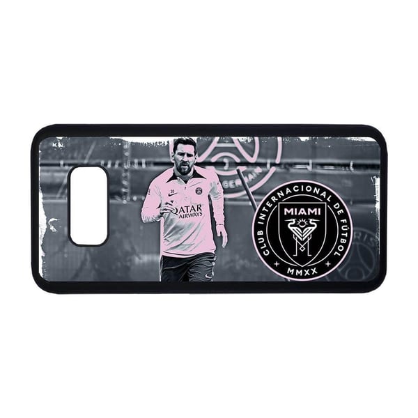 Til Samsung Galaxy S8+: Messi 2023 Inter Miami, mobildeksel med unikt motiv, beskyttende cover