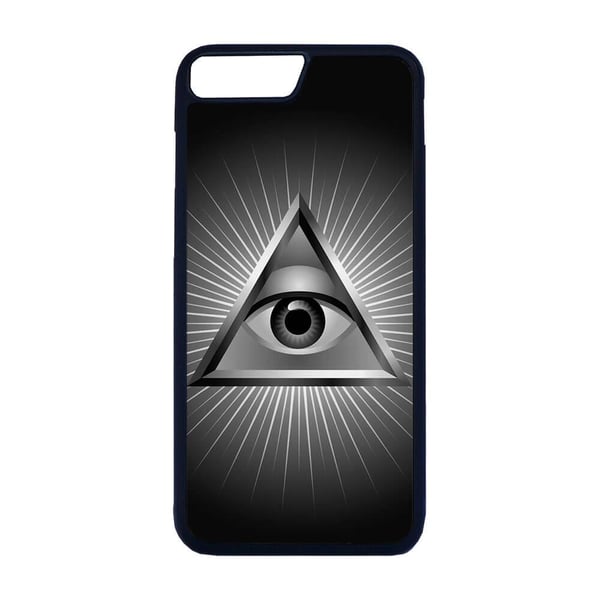Til iPhone 7 Plus / 8 Plus: Eye of Providence, mobilcover med unikt motiv, beskyttende cover