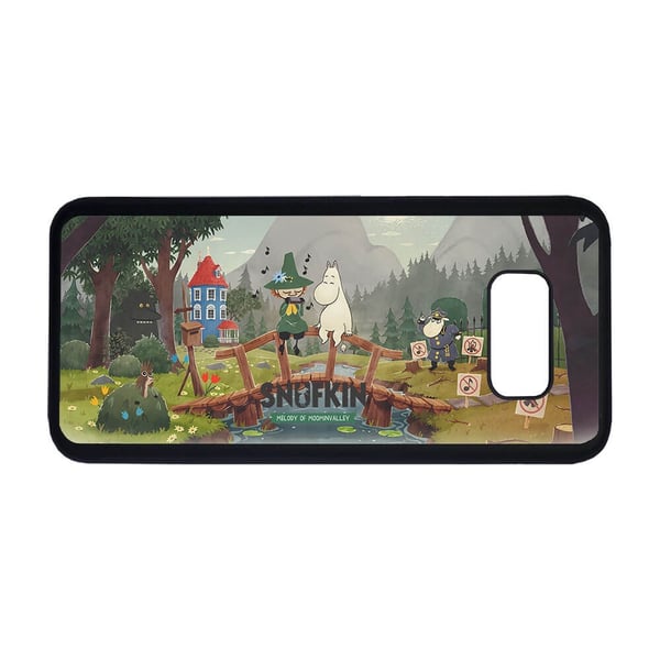 Til Samsung Galaxy S8+: Spel Snufkin: Melody of Moominvalley, mobildeksel med unikt motiv, beskyttende cover