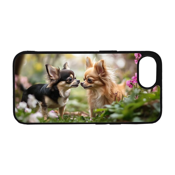 Lang Frakk Chihuahua Hunde iPhone SE 5G Mobiltelefon Deksel