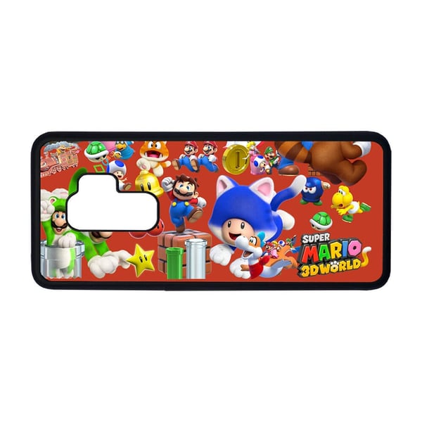 Til Samsung Galaxy S9+: Super Mario 3D World, mobildeksel med unikt motiv, beskyttende cover