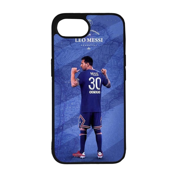 Lionel Messi 2021 PSG iPhone SE 5G, mobilcover med unikt motiv, beskyttende cover - Etui
