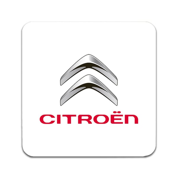Glassunderlag (2-pakning): Citroen, stilrene underlag med unike og livlige motiver