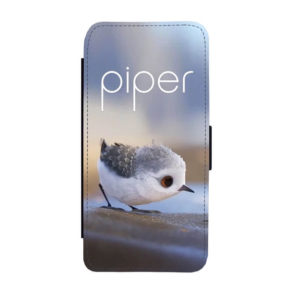 Til Samsung Galaxy S8: Piper, flipdeksel med unikt motiv, mobiletui med stativfunksjon