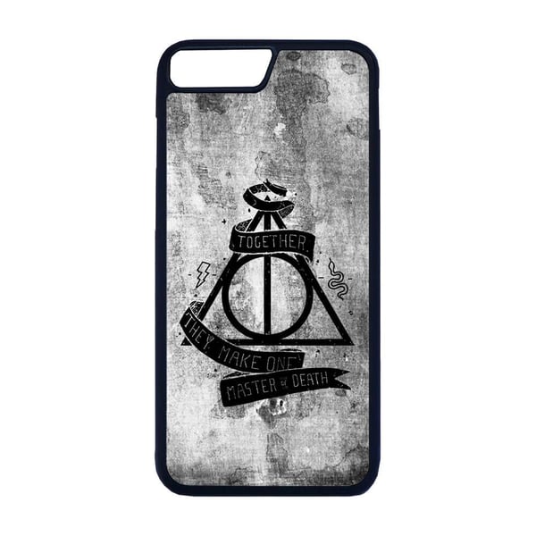 Til iPhone 7 Plus / 8 Plus: Harry Potter Master of Death, mobilcover med unikt motiv, beskyttende cover