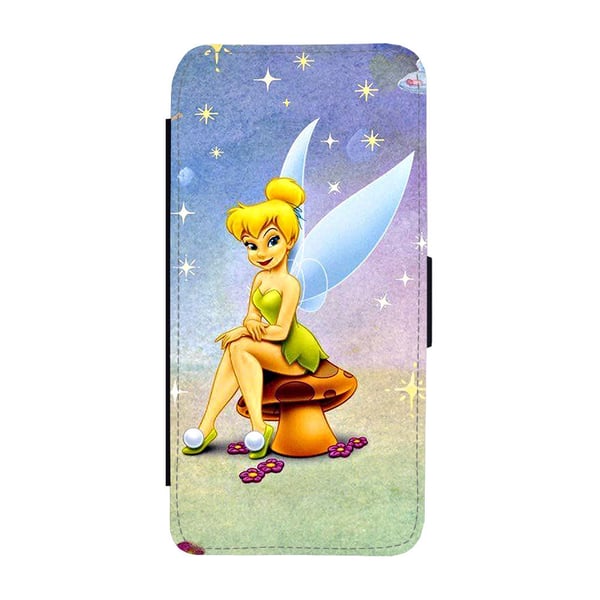 Til Samsung Galaxy S8+: Tinker Bell, flipdeksel med unikt motiv, mobiletui med stativfunksjon