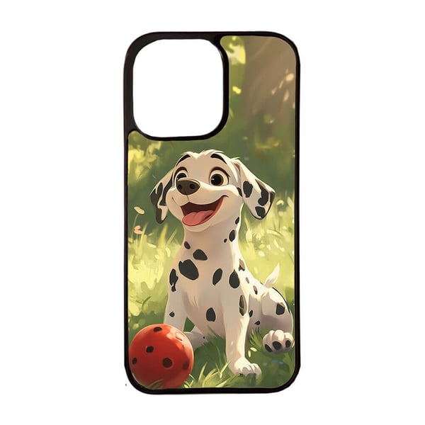 Lapset Söpö Sarjakuva Dalmatialainen Koira iPhone 12/iPhone 12 Pro Matkapuhelimen Kansi