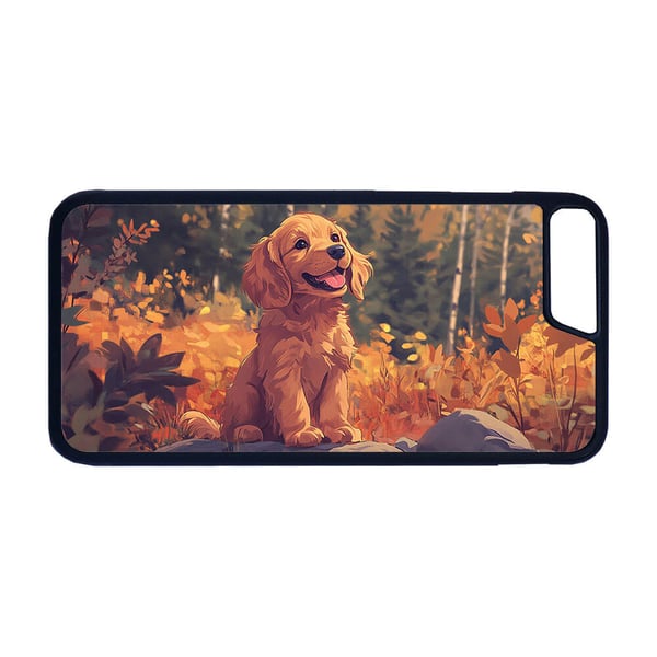 Barn Søt Tegneserie Cocker Spaniel Hund iPhone SE 2020 Mobiltelefon Deksel