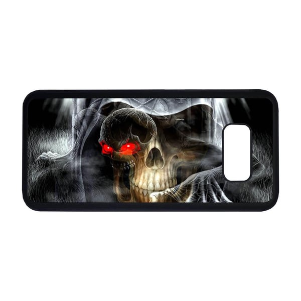 Til Samsung Galaxy S8+: Skull, mobildeksel med unikt motiv, beskyttende cover