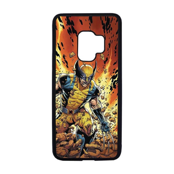 Til Samsung Galaxy S9: Wolverine, mobildeksel med unikt motiv, beskyttende cover