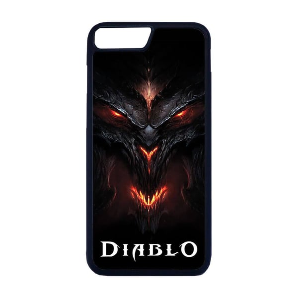 Til iPhone 7 Plus / 8 Plus: Game Diablo, mobildeksel med unikt motiv, beskyttende cover