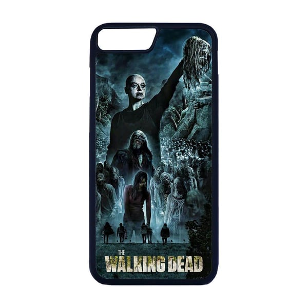 Til iPhone 7 Plus / 8 Plus: The Walking Dead, mobilcover med unikt motiv, beskyttende cover