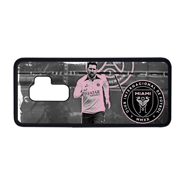 Til Samsung Galaxy S9+: Messi 2023 Inter Miami, mobildeksel med unikt motiv, beskyttende cover