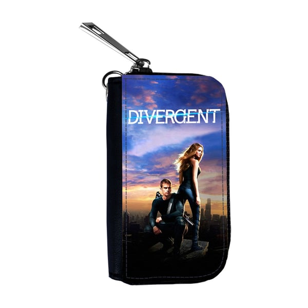 Bilnøgleetui: Divergent, beskyttende cover med levende og unikt design