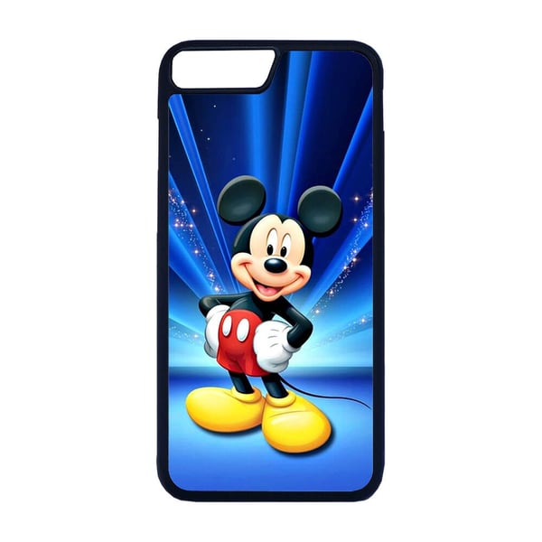 iPhone 7 Plus / 8 Plus -malliin: Disney Mikki Hiiri, suojakuori uniikilla kuviolla, kestävä kännykänkuori