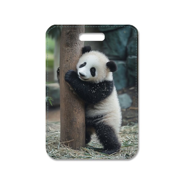 Taskevedhæng: Dyr Panda, stilrent taskepynt med levende og unikt design, perfekt til håndtasken eller rygsækken