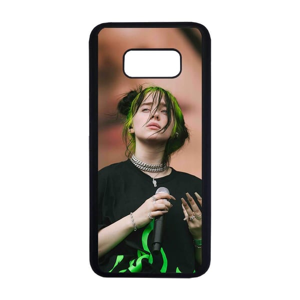 Til Samsung Galaxy S8+: Billie Eilish, mobildeksel med unikt motiv, beskyttende cover