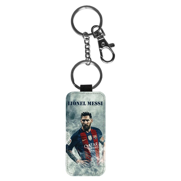 Nøkkelring: Lionel Messi, stilrent anheng med levende og unikt design