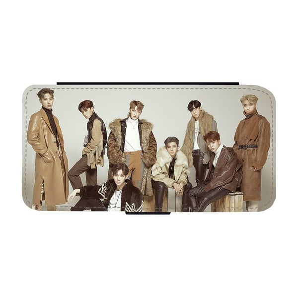 Til Samsung Galaxy S9: K-Pop Ateez, flip-cover med unikt motiv, mobilcover med standerfunktion