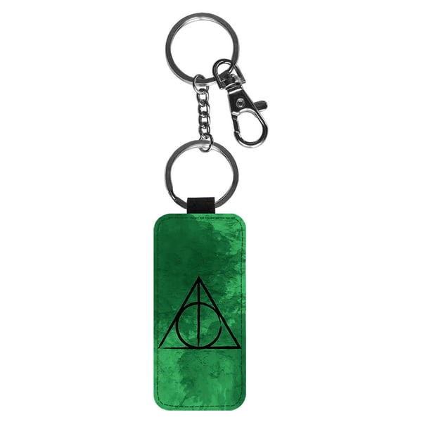 Nyckelring: Harry Potter The Deathly Hallows, stilrent hängsmycke med livfull och unikt design