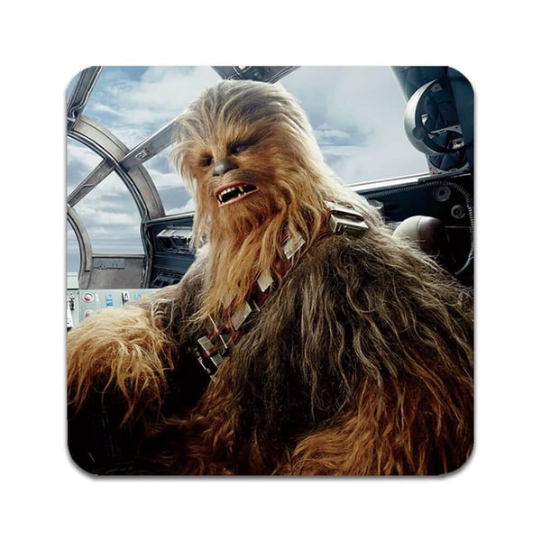 Glassunderlag (4-pakning): Star Wars, stilrene underlag med unike og livlige motiver