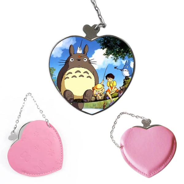 Kompakt kosmetikspejl: Min Nabo Totoro, lommespejl med levende og unikt design