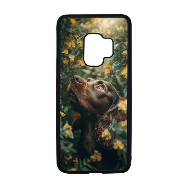 Til Samsung Galaxy S9: Hund Engelsk Cocker Spaniel, mobildeksel med unikt motiv, beskyttende cover