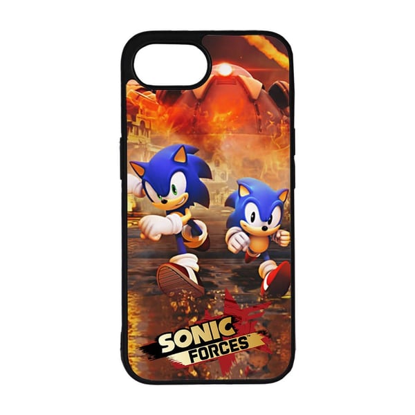 Till iPhone SE 5G: Sonic Forces, mobilskal med unikt motiv, skyddande skal