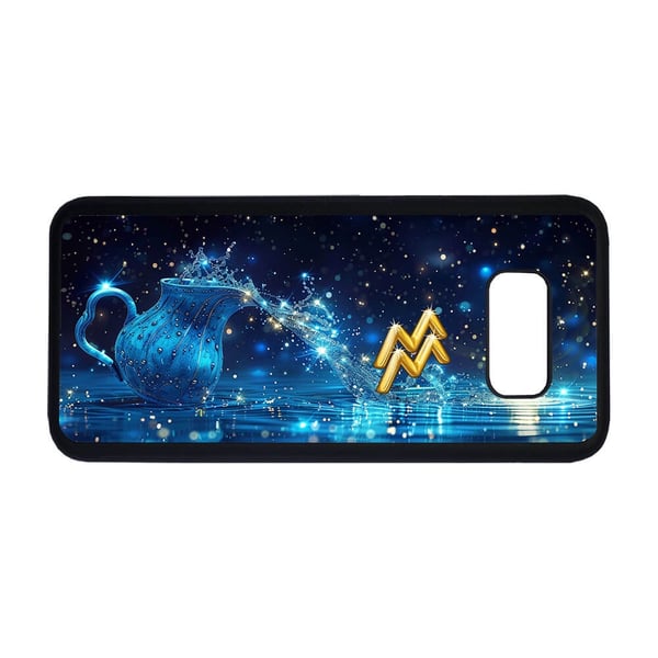 Til Samsung Galaxy S8: Stjernekretsen Vannmannen, mobildeksel med unikt motiv, beskyttende cover