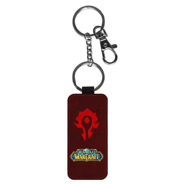 Avaimenperä: WOW World of Warcraft Horde, tyylikäs riipus, jossa on eloisa ja uniikki kuvio