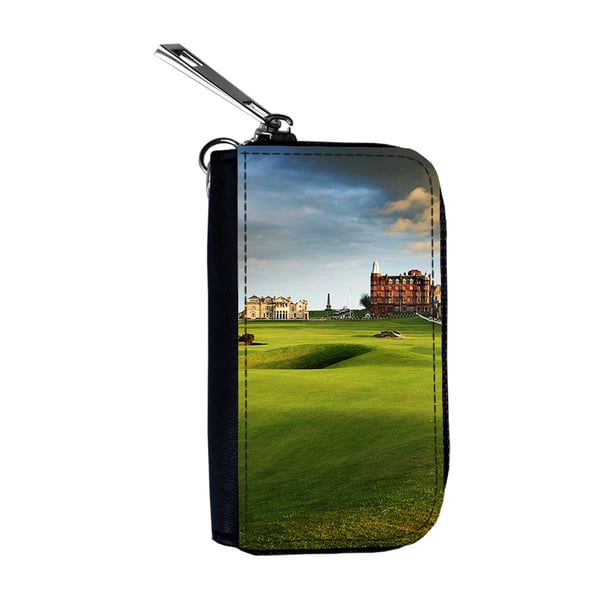 Auton avainkotelo: St Andrews Golf Course, suojaava kotelo eloisalla ja uniikilla kuviolla