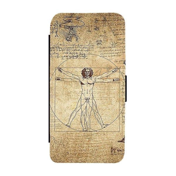 Vitruvian Man Käännä Matkapuhelinkotelo iPhone 12 Pro Max
