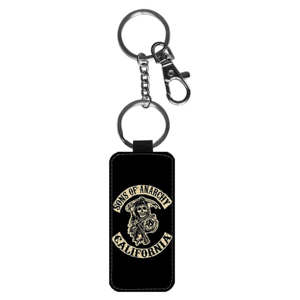 Nyckelring: Sons of Anarchy Sons of Anarchy Motorcykelklubb, stilrent hängsmycke med livfull och unikt design