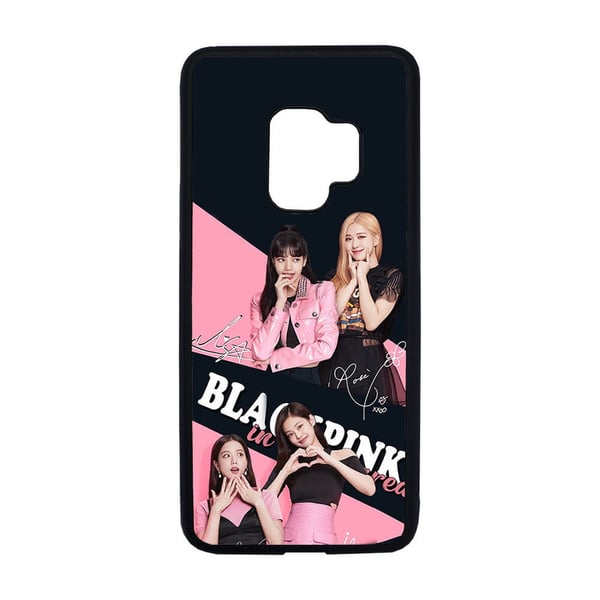 Til Samsung Galaxy S9: Blackpink, mobilcover med unikt motiv, beskyttende cover Til Samsung Galaxy S9: Blackpink, mobilcover med unikt motiv, beskyttende cover
