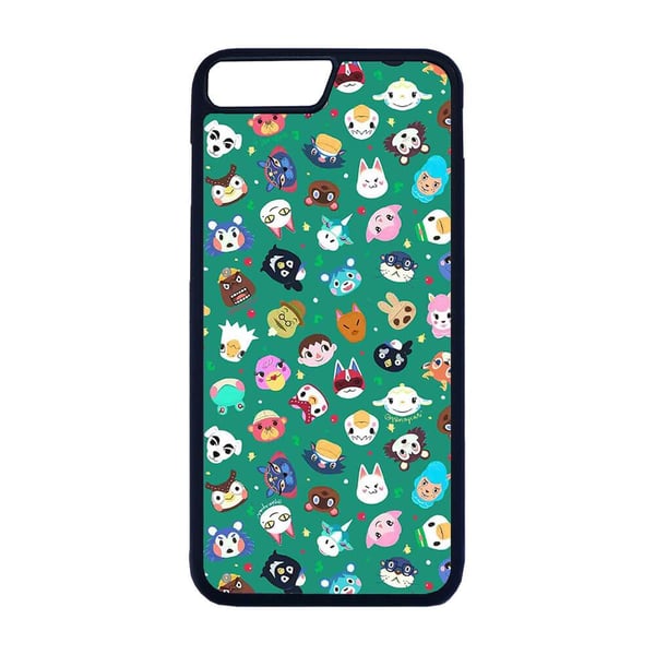 Til iPhone 7 Plus / 8 Plus: Animal Crossing, mobildeksel med unikt motiv, beskyttende cover