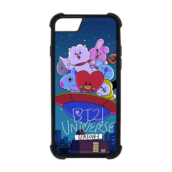 K-pop BTS BT21 iPhone SE 2020 Mobiltelefon Deksel