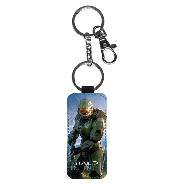 Avaimenperä: Halo Infinite, tyylikäs riipus, jossa on eloisa ja uniikki kuvio