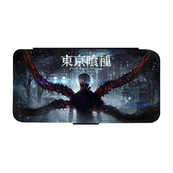 Til Samsung Galaxy S8: Manga Tokyo Ghoul, flipdeksel med unikt motiv, mobiletui med stativfunksjon