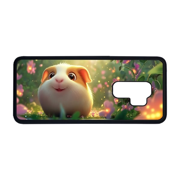 Til Samsung Galaxy S9+: Søt Tegnet Marsvin, mobildeksel med unikt motiv, beskyttende cover