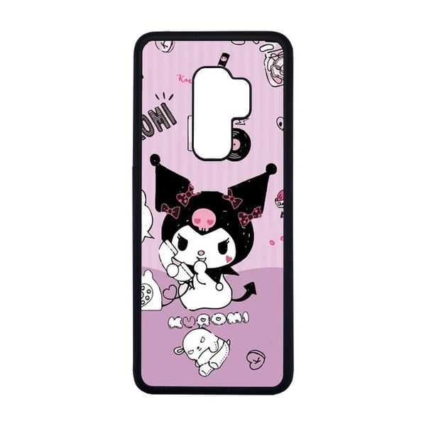 Til Samsung Galaxy S9+: Kuromi, mobilcover med unikt motiv, beskyttende cover