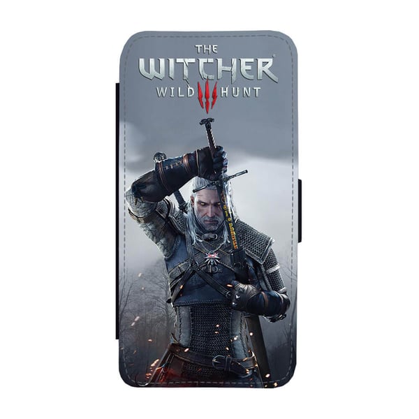 Til Samsung Galaxy S8: The Witcher, flipdeksel med unikt motiv, mobiletui med stativfunksjon