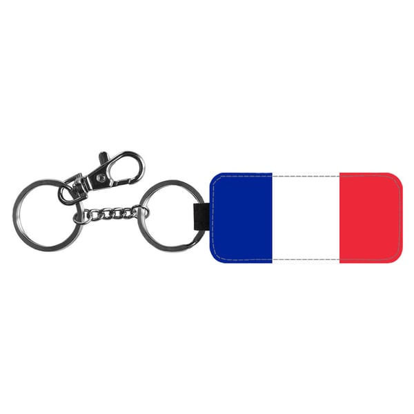 Avaimenperä: Flag of France -France Flag, tyylikäs riipus, jossa on eloisa ja uniikki kuvio Avaimenperä: Flag of France -France Flag, tyylikäs riipus, jossa on eloisa ja uniikki kuvio
