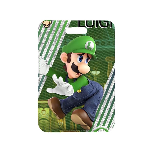 Taskevedhæng: Spel Super Mario Luigi, stilrent taskepynt med levende og unikt design, perfekt til håndtasken eller rygsækken
